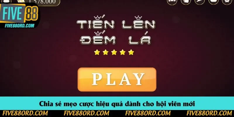 Chia sẻ mẹo cược hiệu quả dành cho hội viên mới